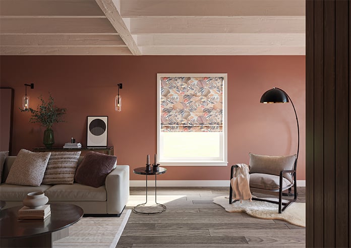 Osaka, Mandarin - Motorised Roman Blind - Image 8